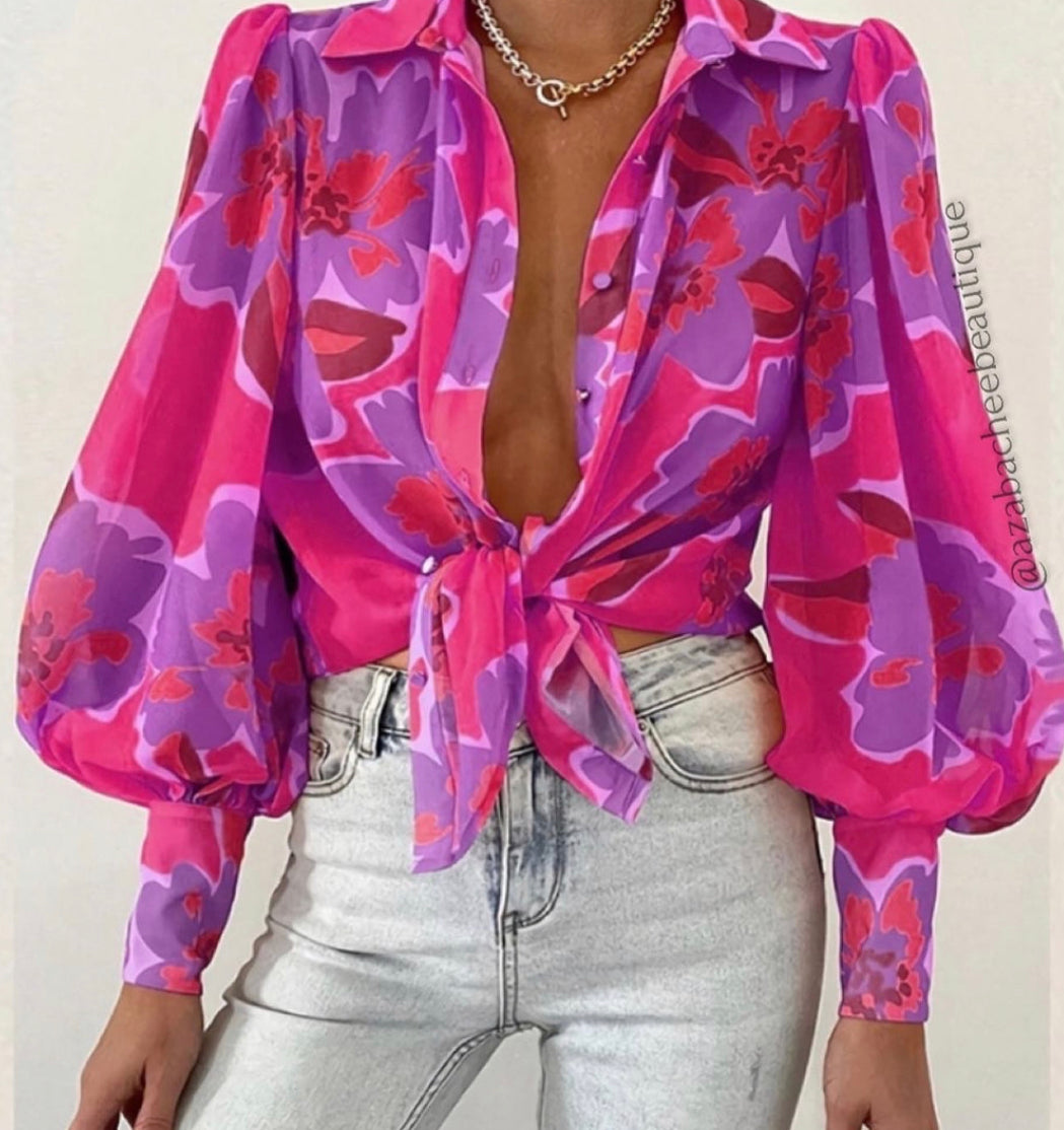 Blouse Kisy Magenta