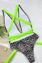 Load image into Gallery viewer, Swimwear Leopard neón
