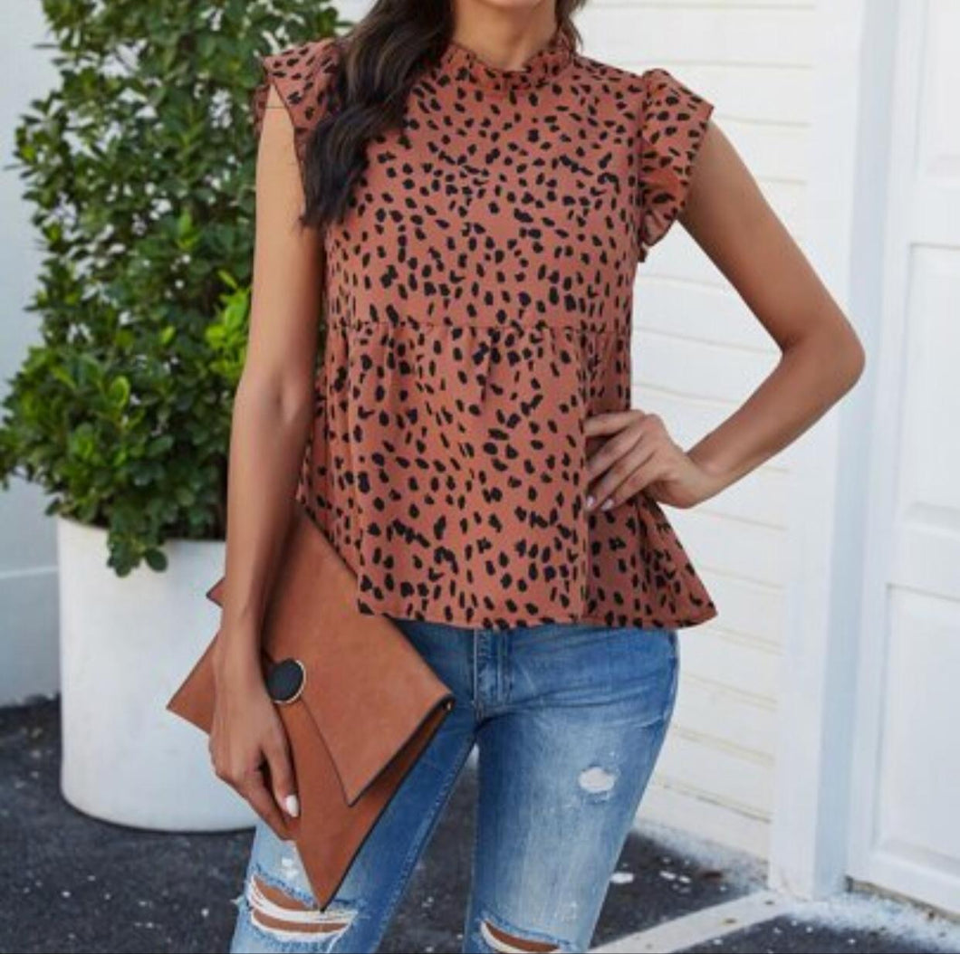 Blouse  Leopard