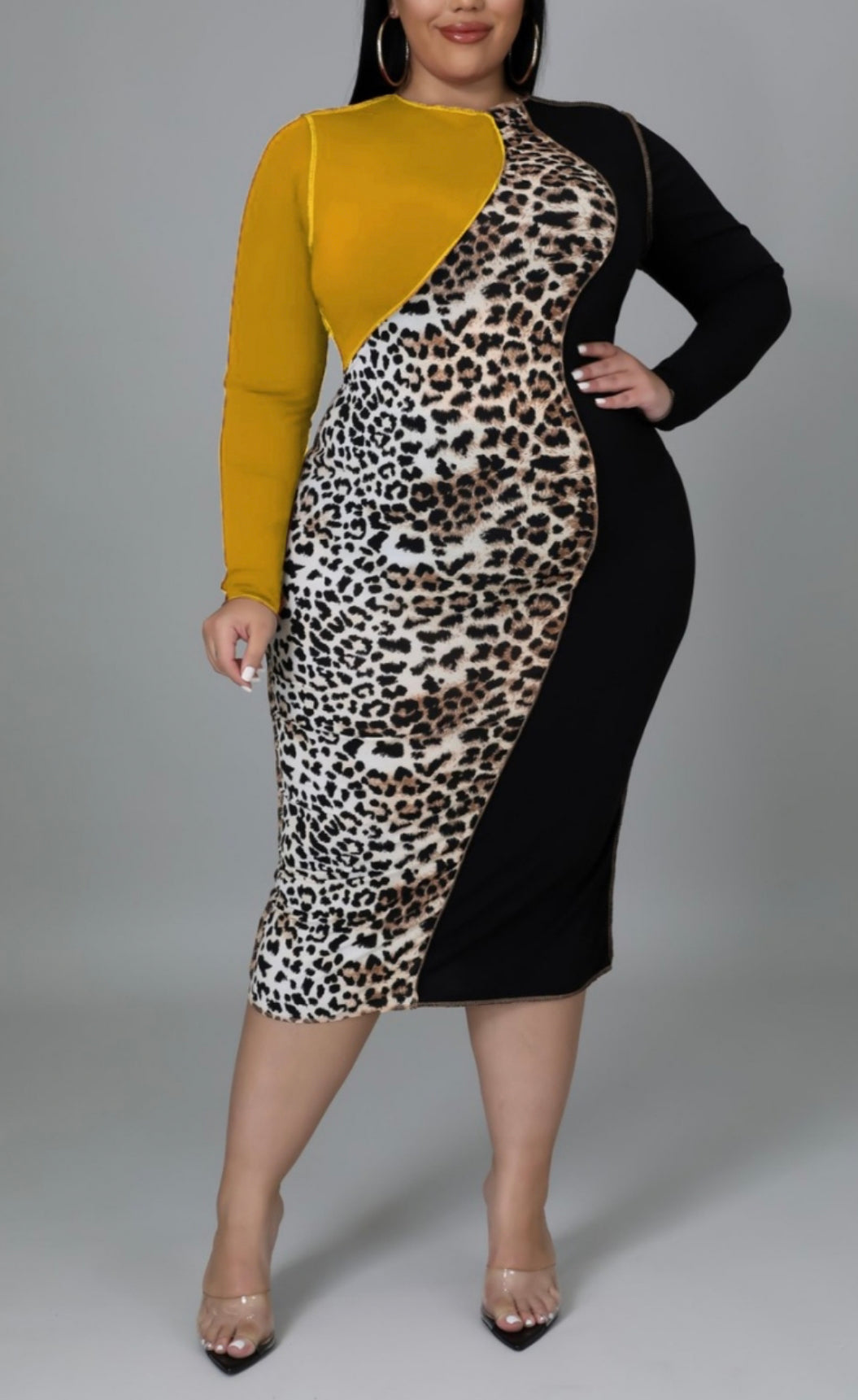 Dress Leopard Multicolor