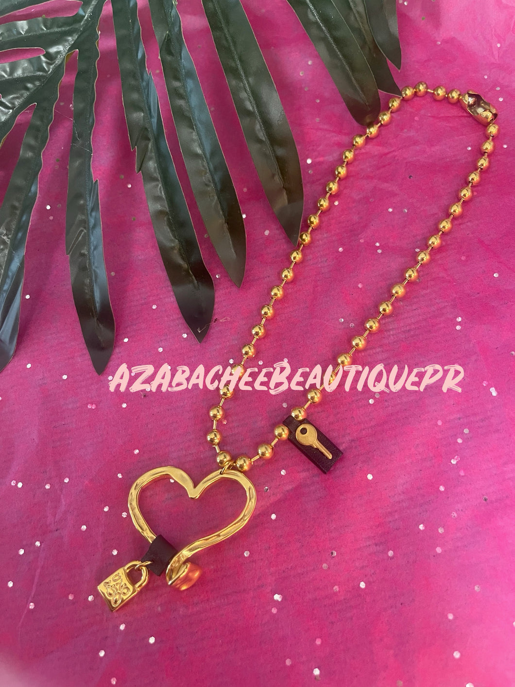 Neckelace Heart  Fashion