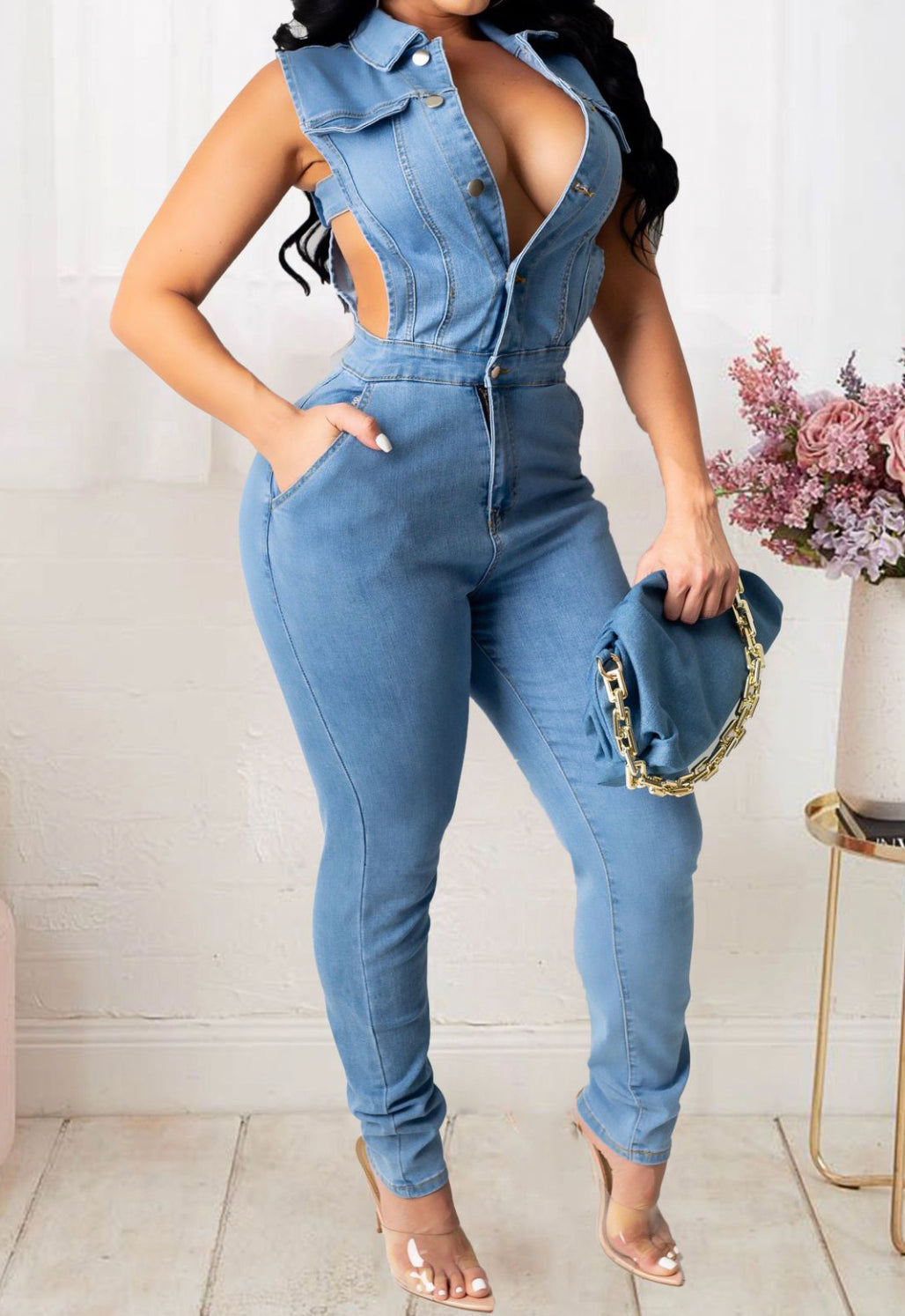 Jumsuit Denim Style