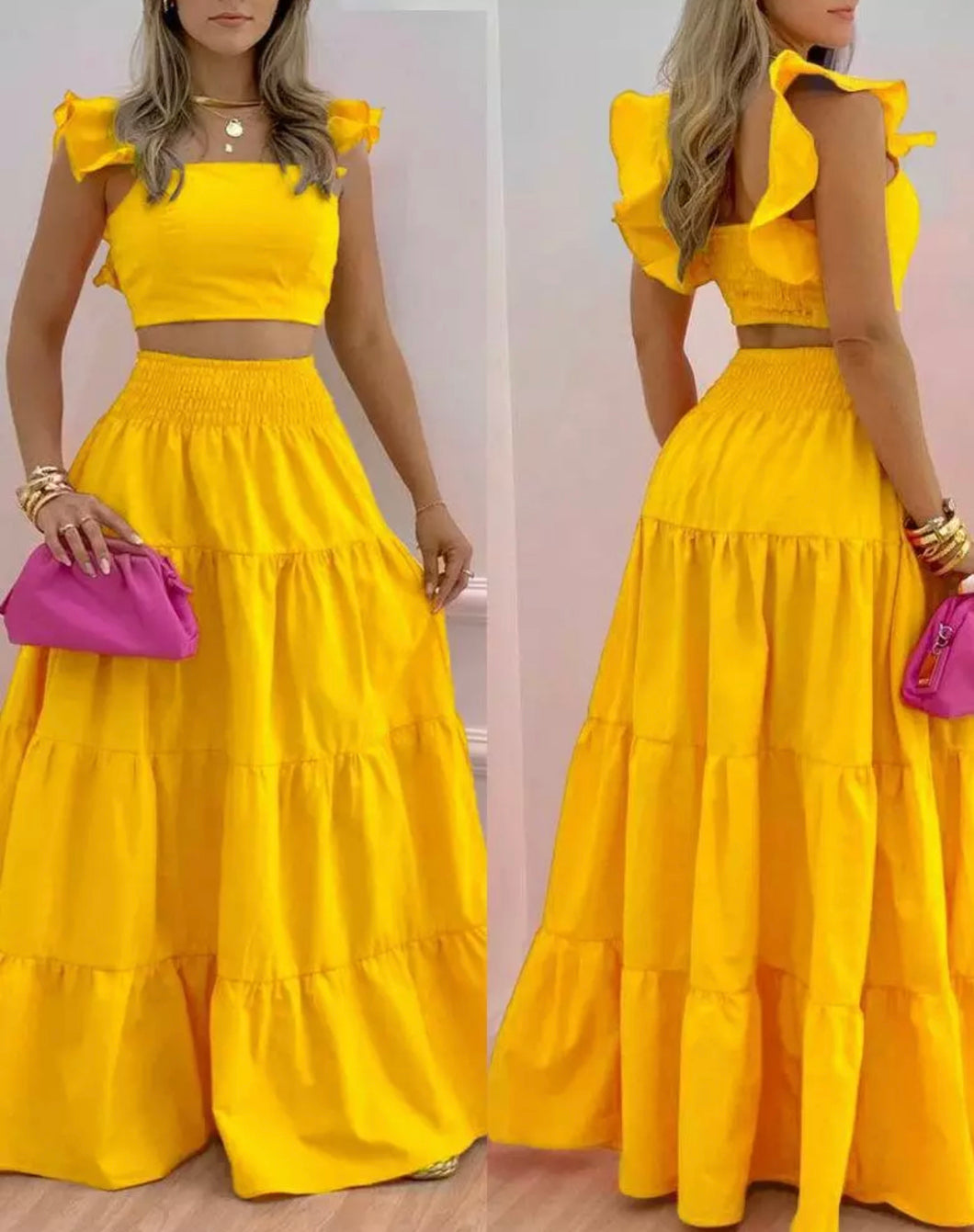 Set Skirt Yellow